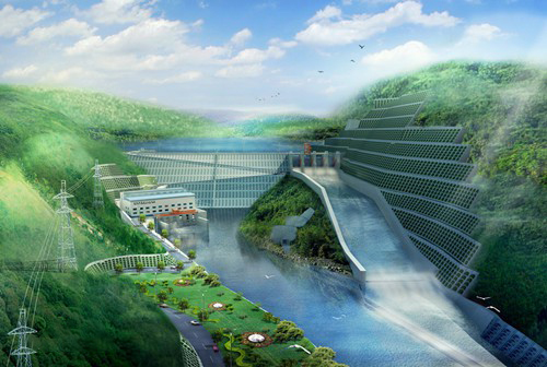 昭阳老挝南塔河1号水电站项目